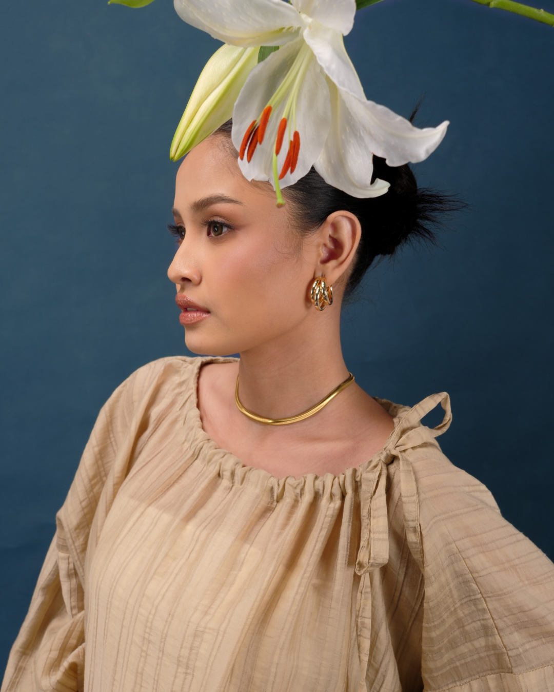 ALAIA Drawstring Top