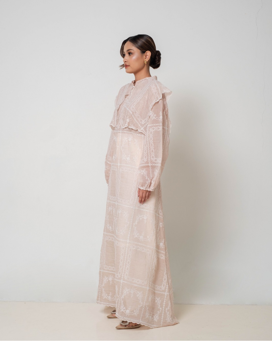 AIRA Cape Dress in Blossom