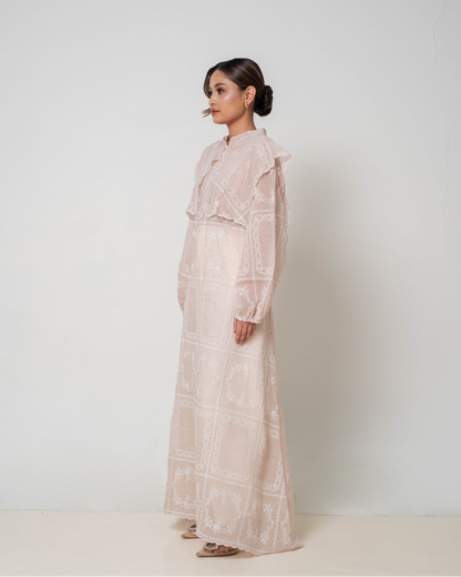 AIRA Cape Dress in Blossom