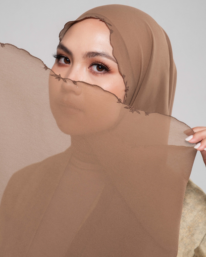 PALMA Embroidery Pashmina