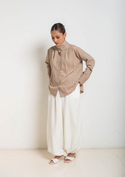 MIWA Suede Top in Cedar