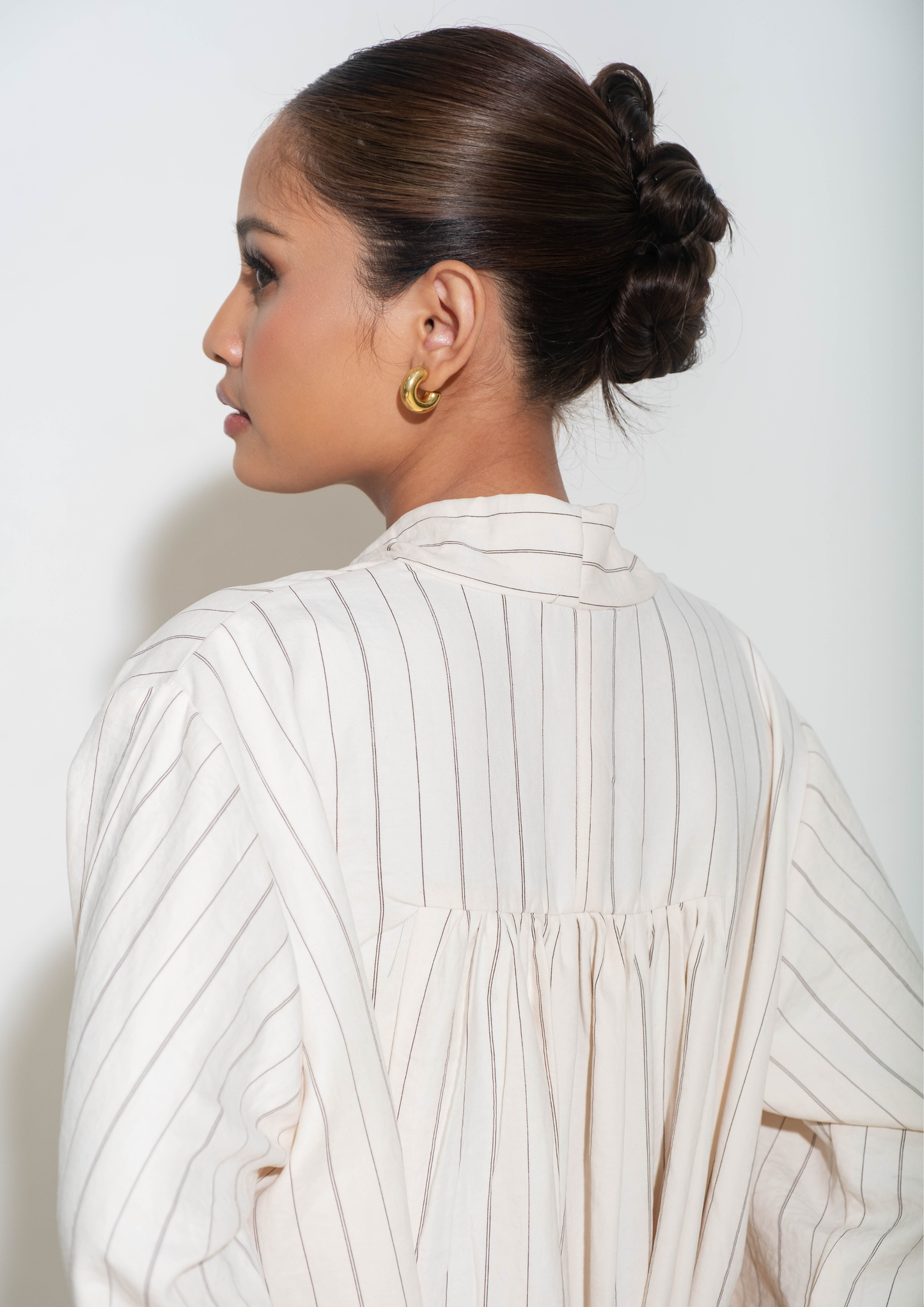 MIWA Abaya in Ivory
