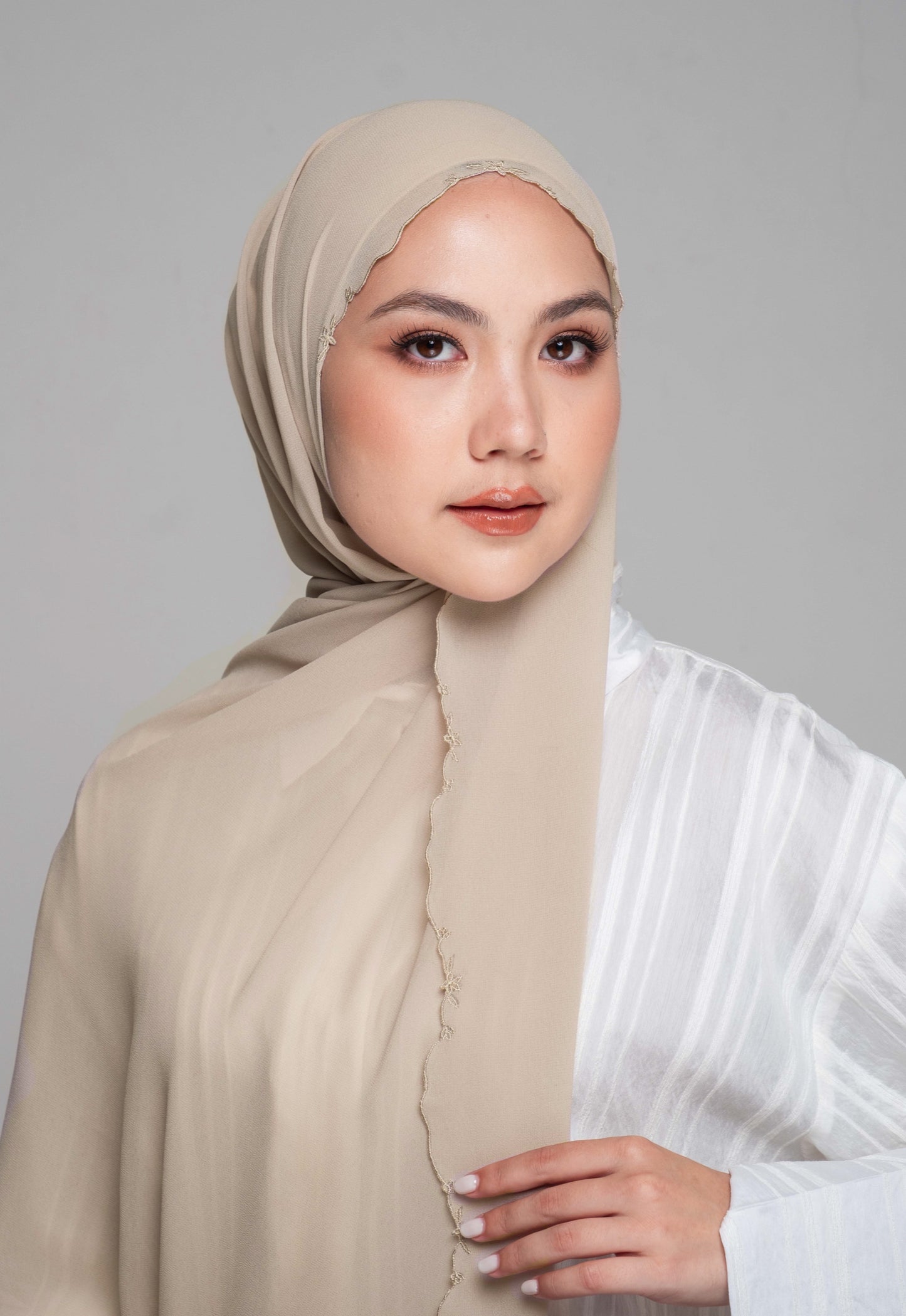 PALMA Embroidery Pashmina
