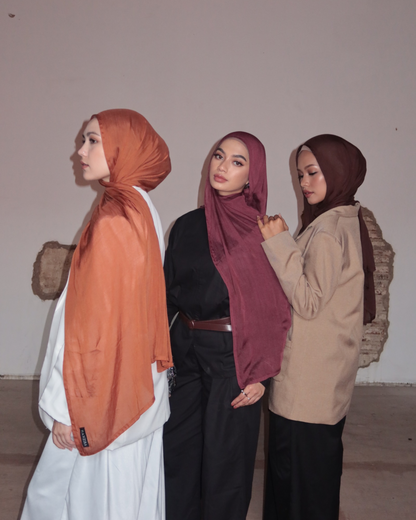 Lyra Tencel Pashmina x Adiva Selsa