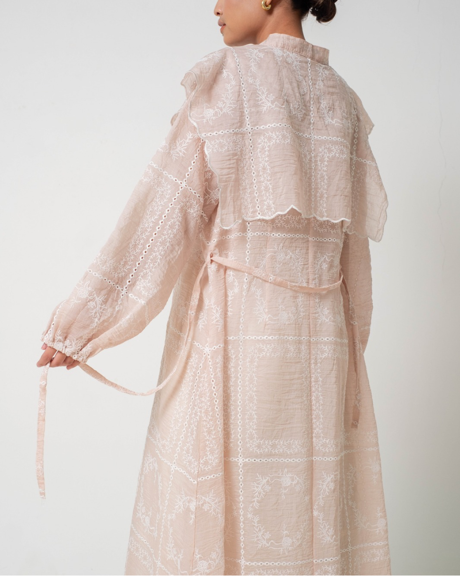 AIRA Cape Dress in Blossom
