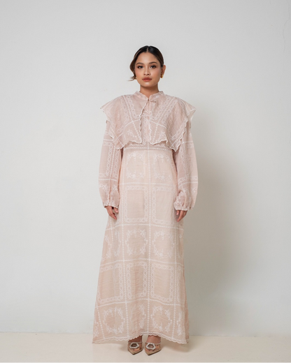AIRA Cape Dress in Blossom