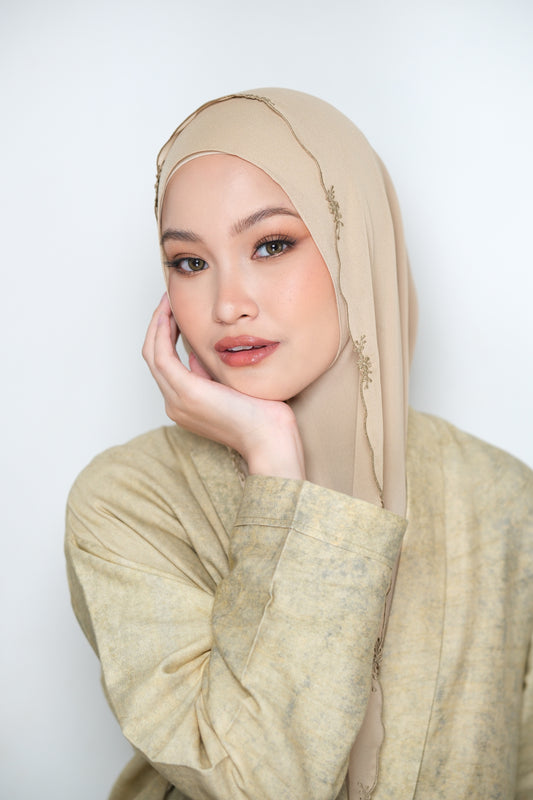 AERIS Embroidery Pashmina