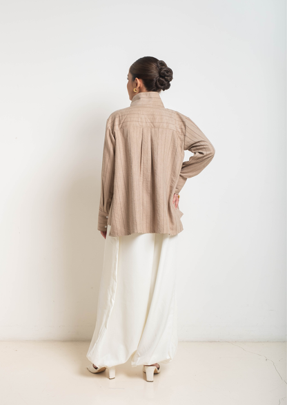 MIWA Suede Top in Cedar