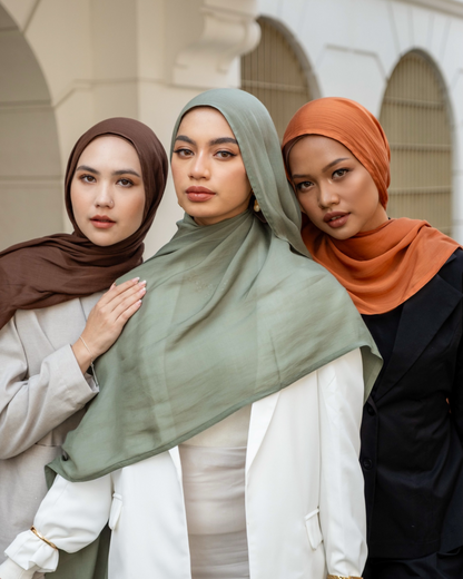 Lyra Tencel Pashmina x Adiva Selsa