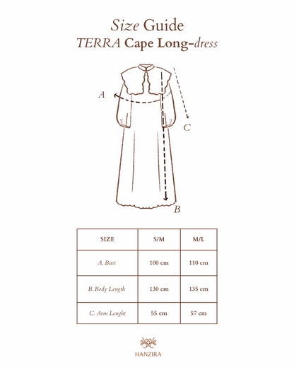 AIRA Cape Dress in Blossom