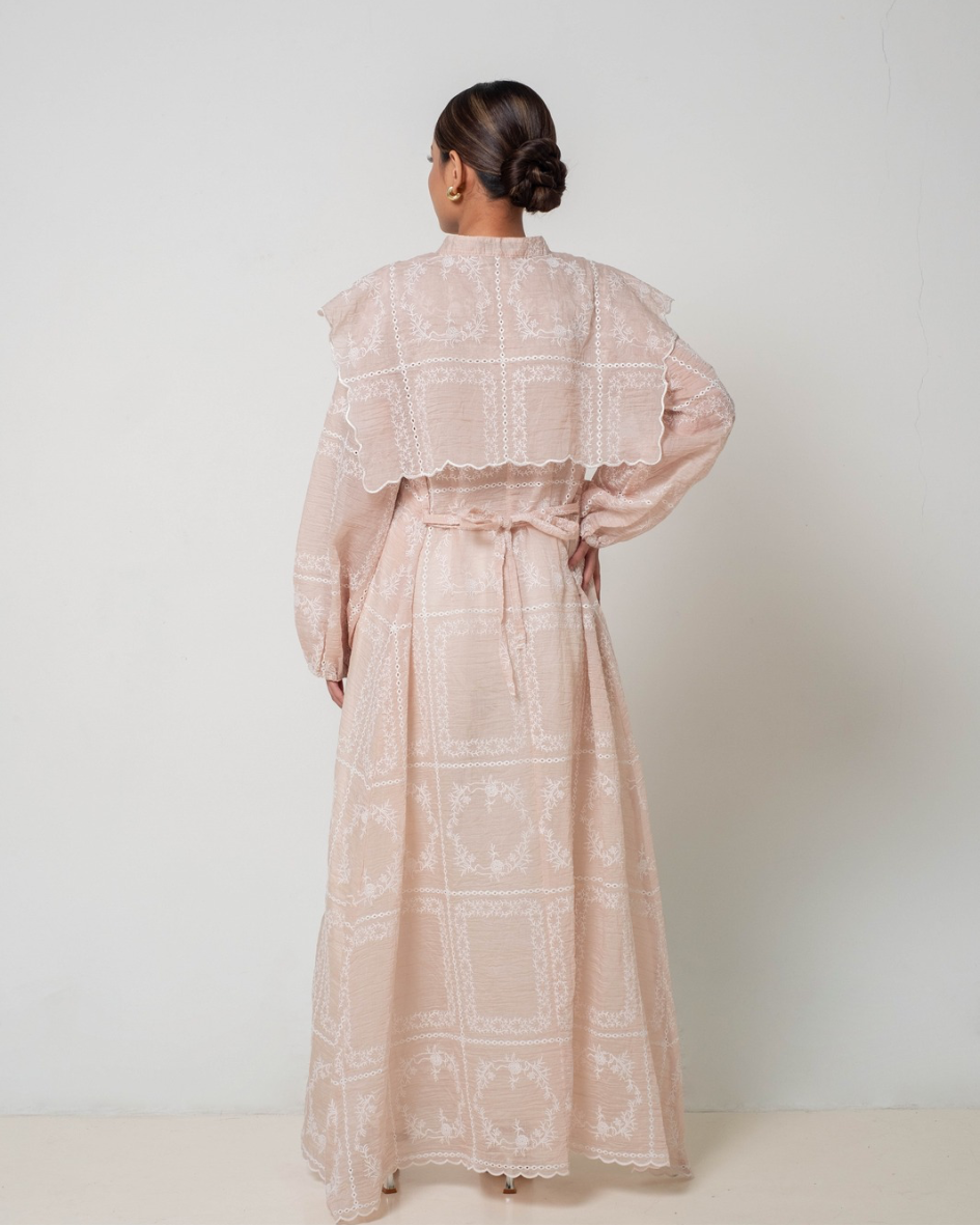 AIRA Cape Dress in Blossom
