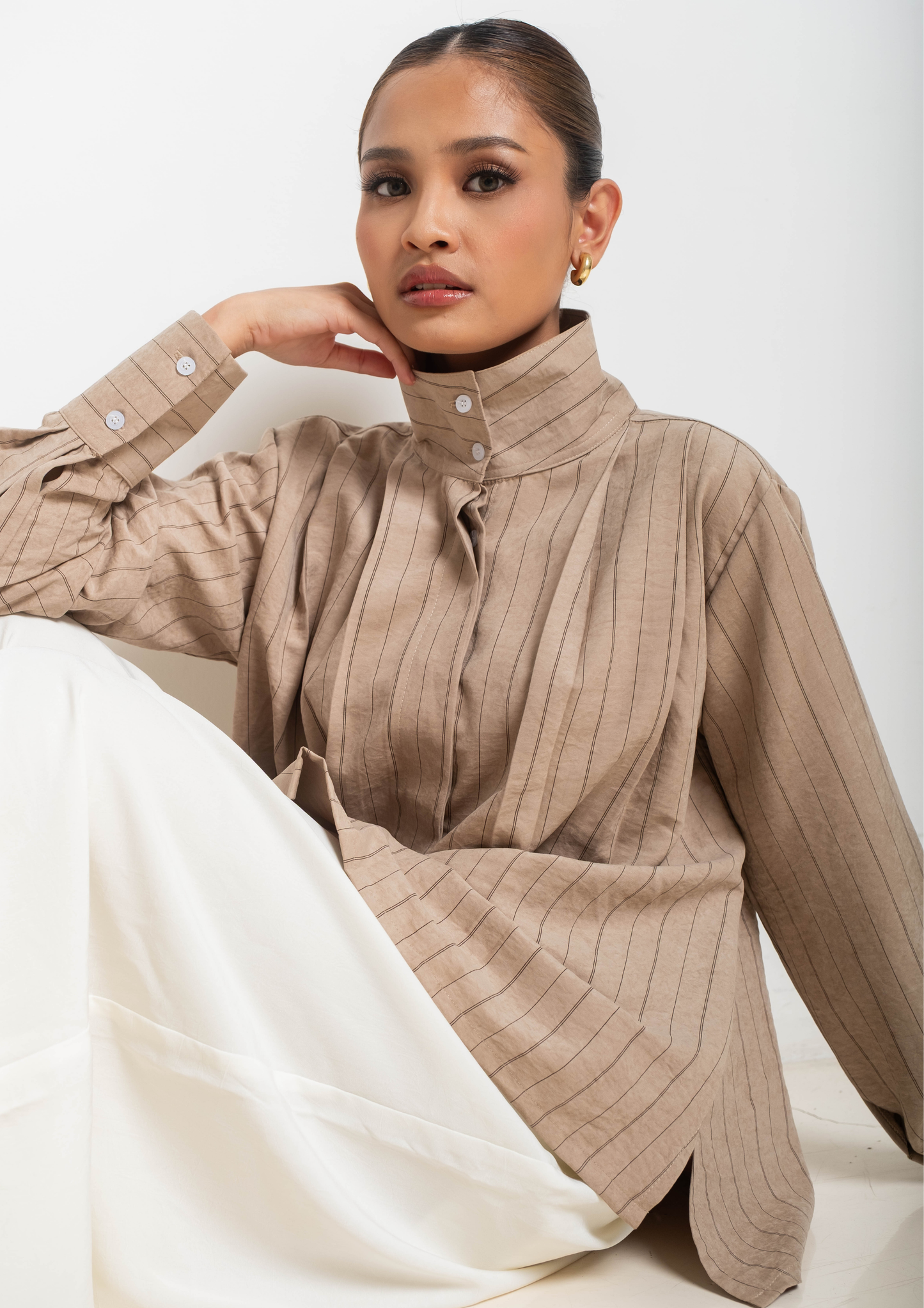 MIWA Suede Top in Cedar