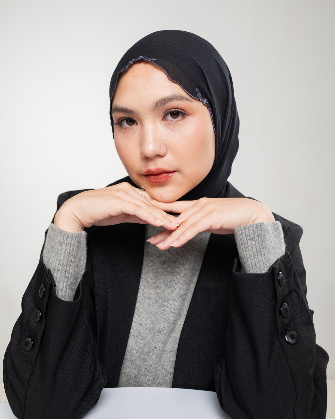 AERIS Embroidery Pashmina