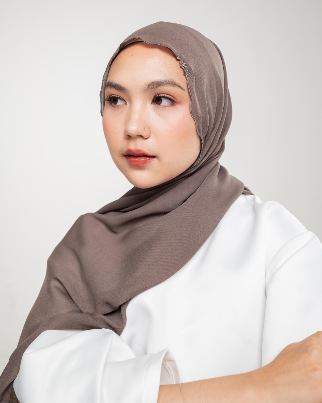 AERIS Embroidery Pashmina