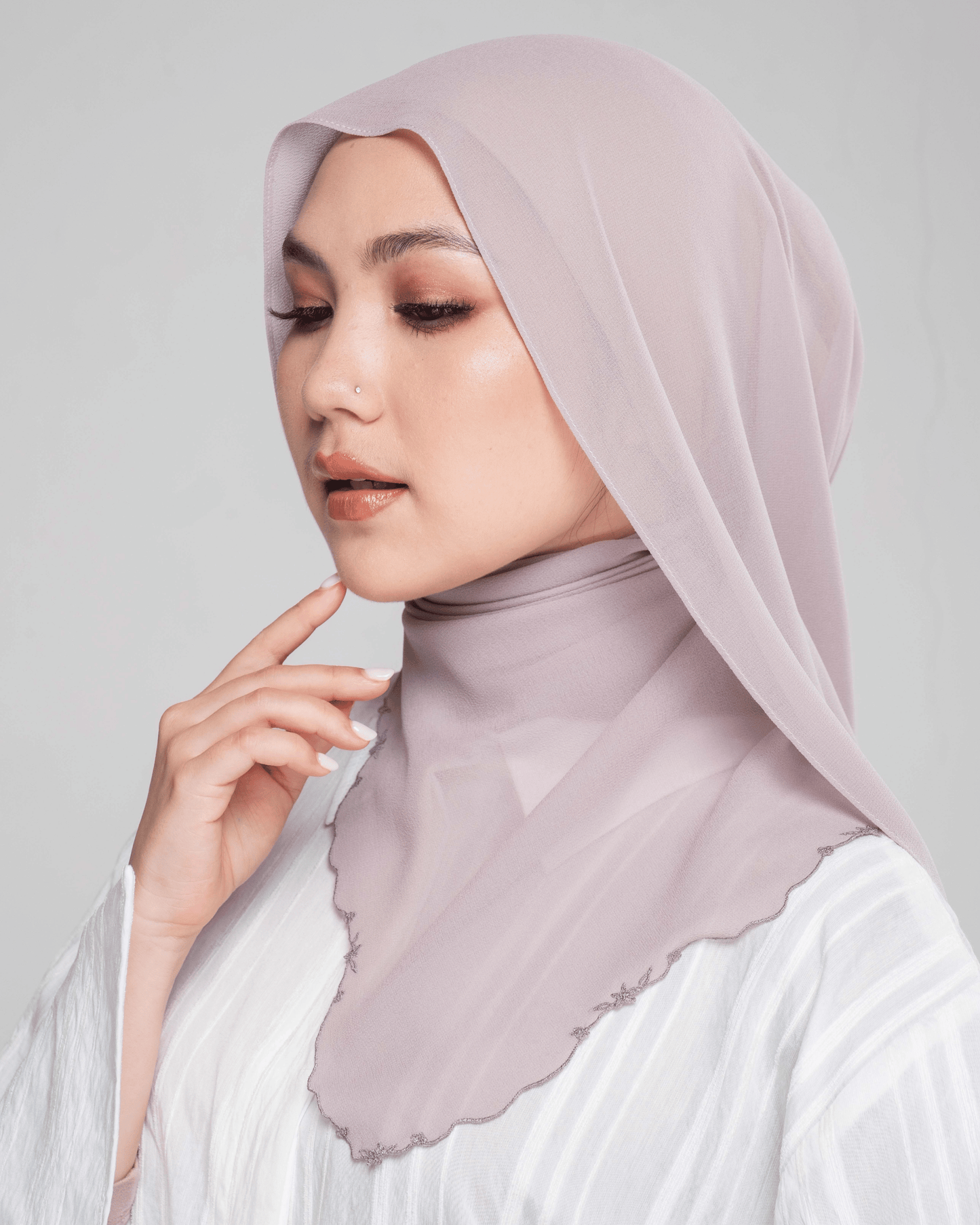 PALMA Embroidery Pashmina