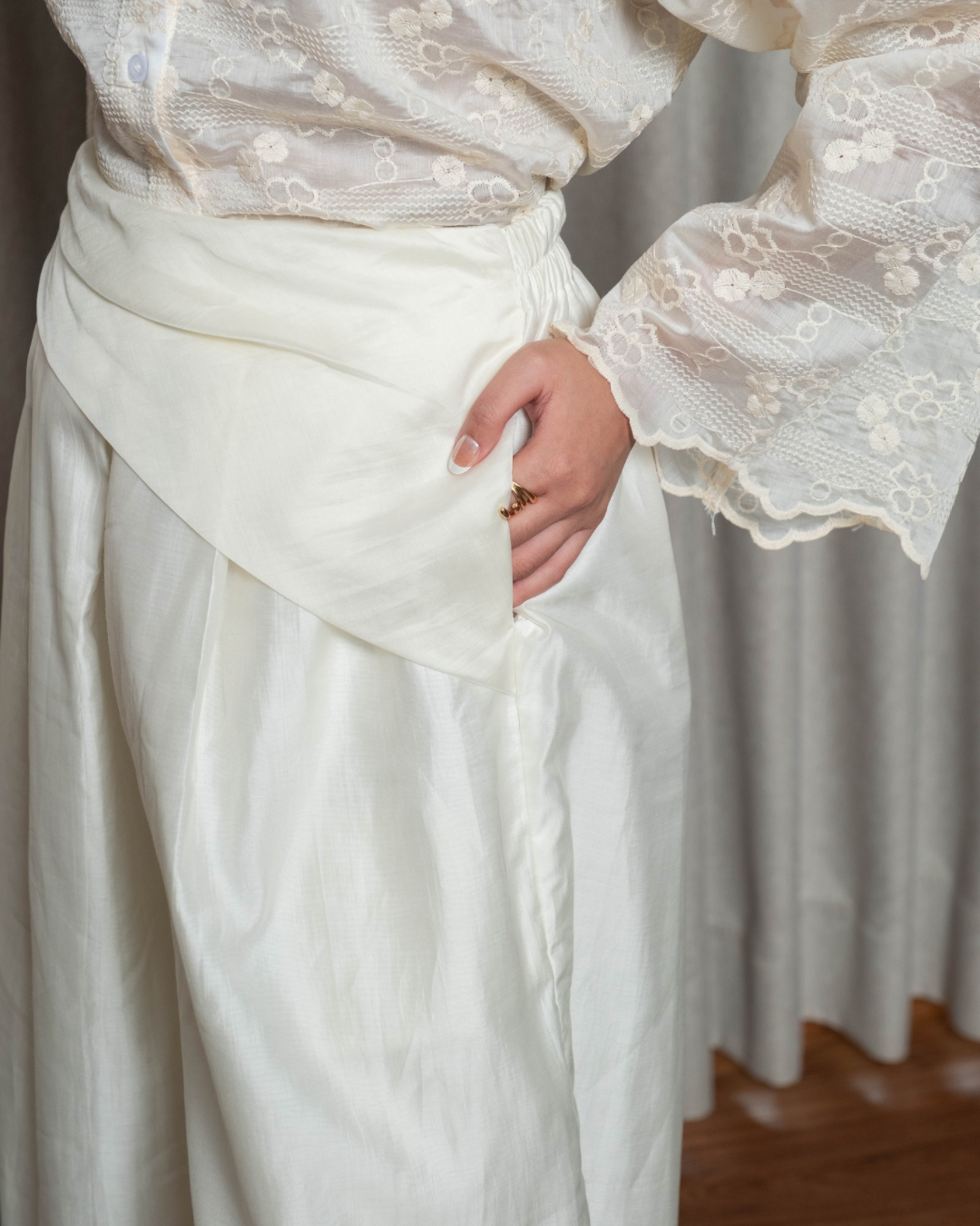 Obi-Waist Pants