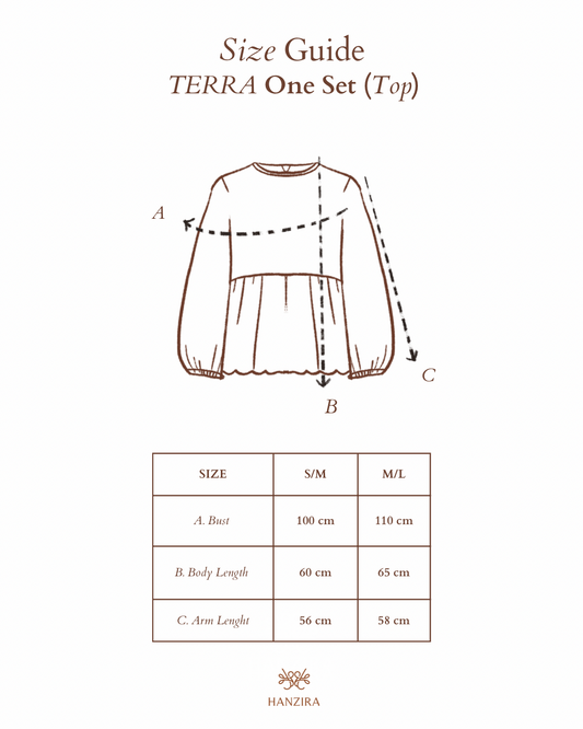 TERRA One Set (Blouse & Skirt)