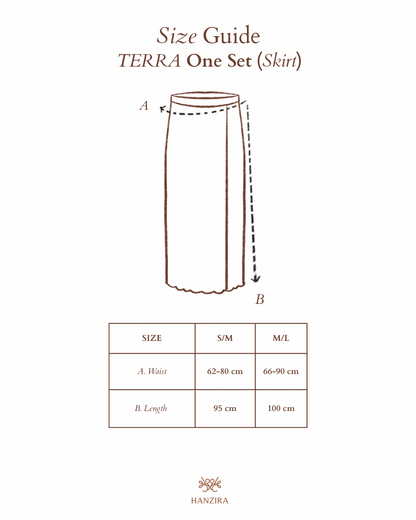 TERRA One Set (Blouse & Skirt)